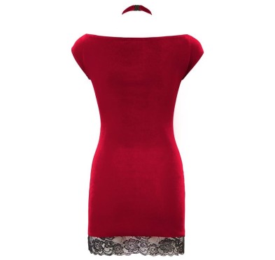 Velvet Dress red S